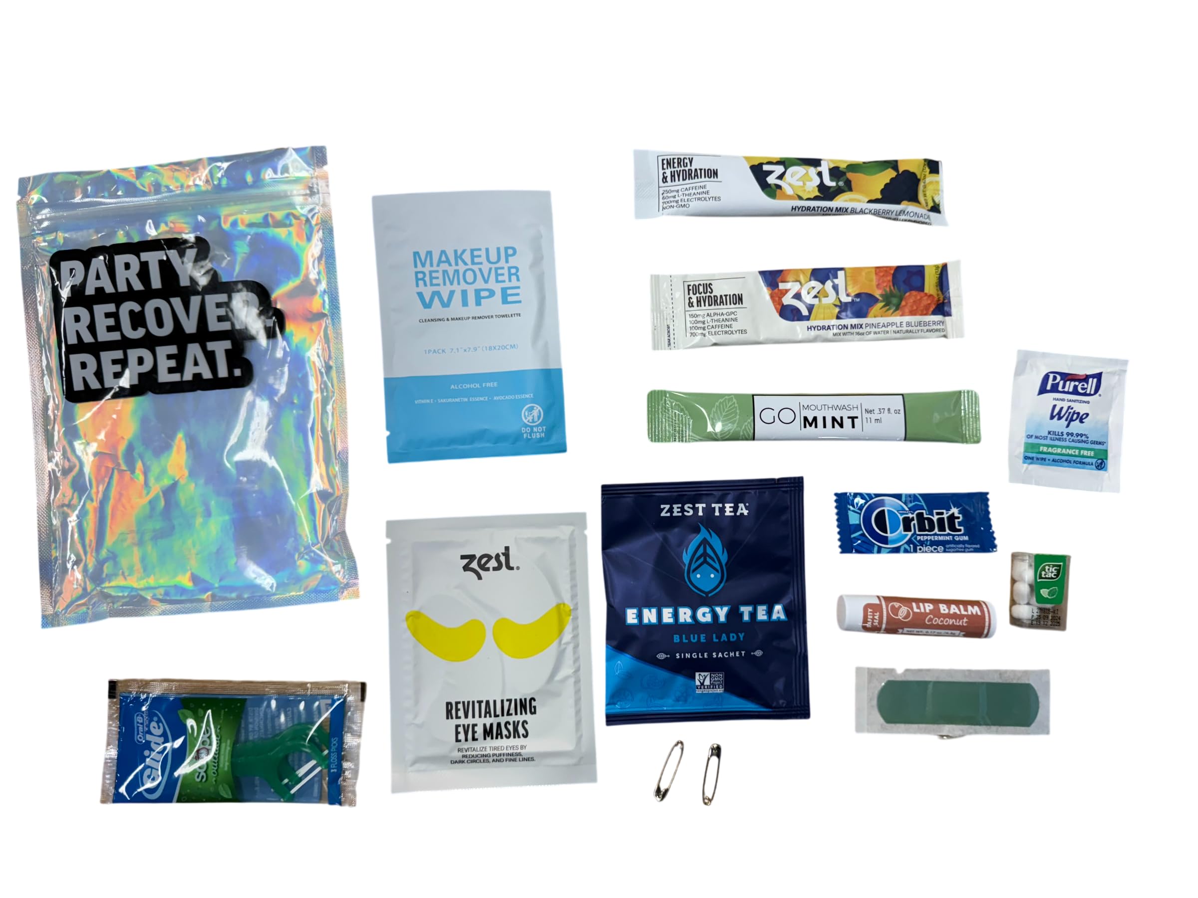 Amazon.com: Hangover Kit – 10pc Pre-Filled Bags with Hydration